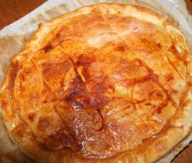 galette des rois au parfum de mandarine