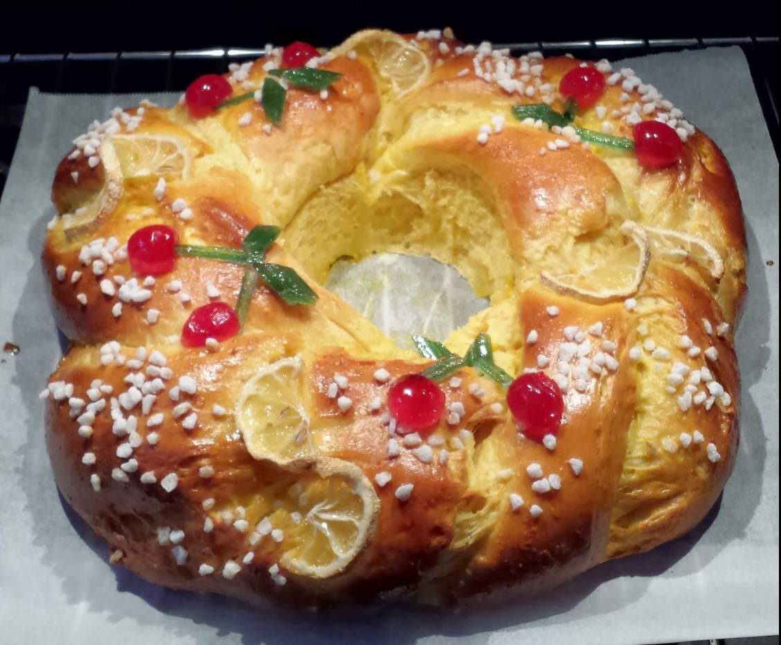 Galette des Rois briochée.