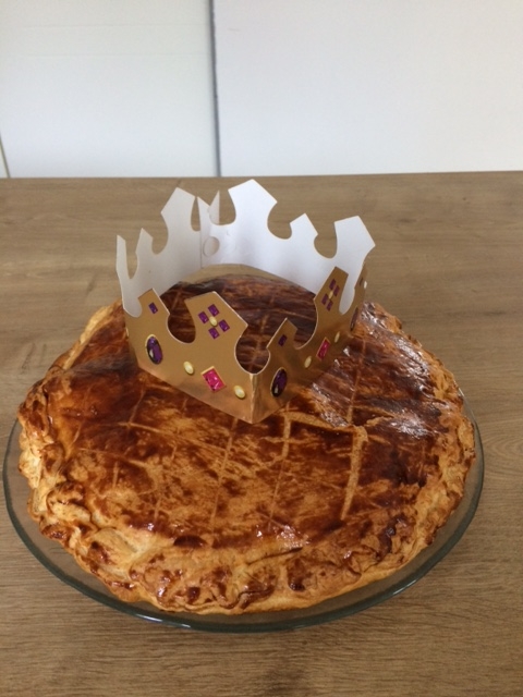 Galette des rois frangipane