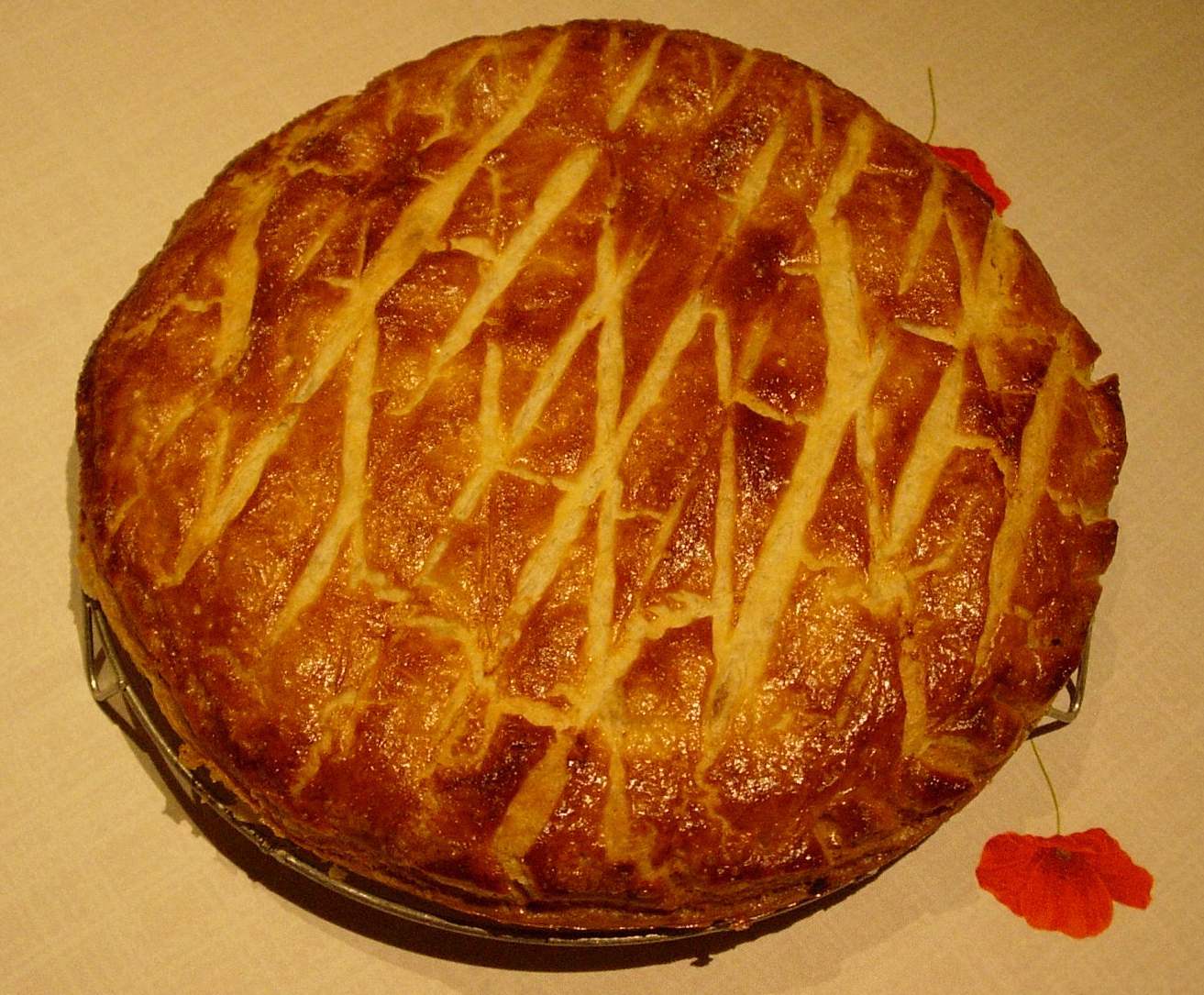Galette des rois mangue, noix de coco