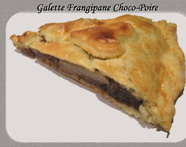 Galette Frangipane Choco-Poire