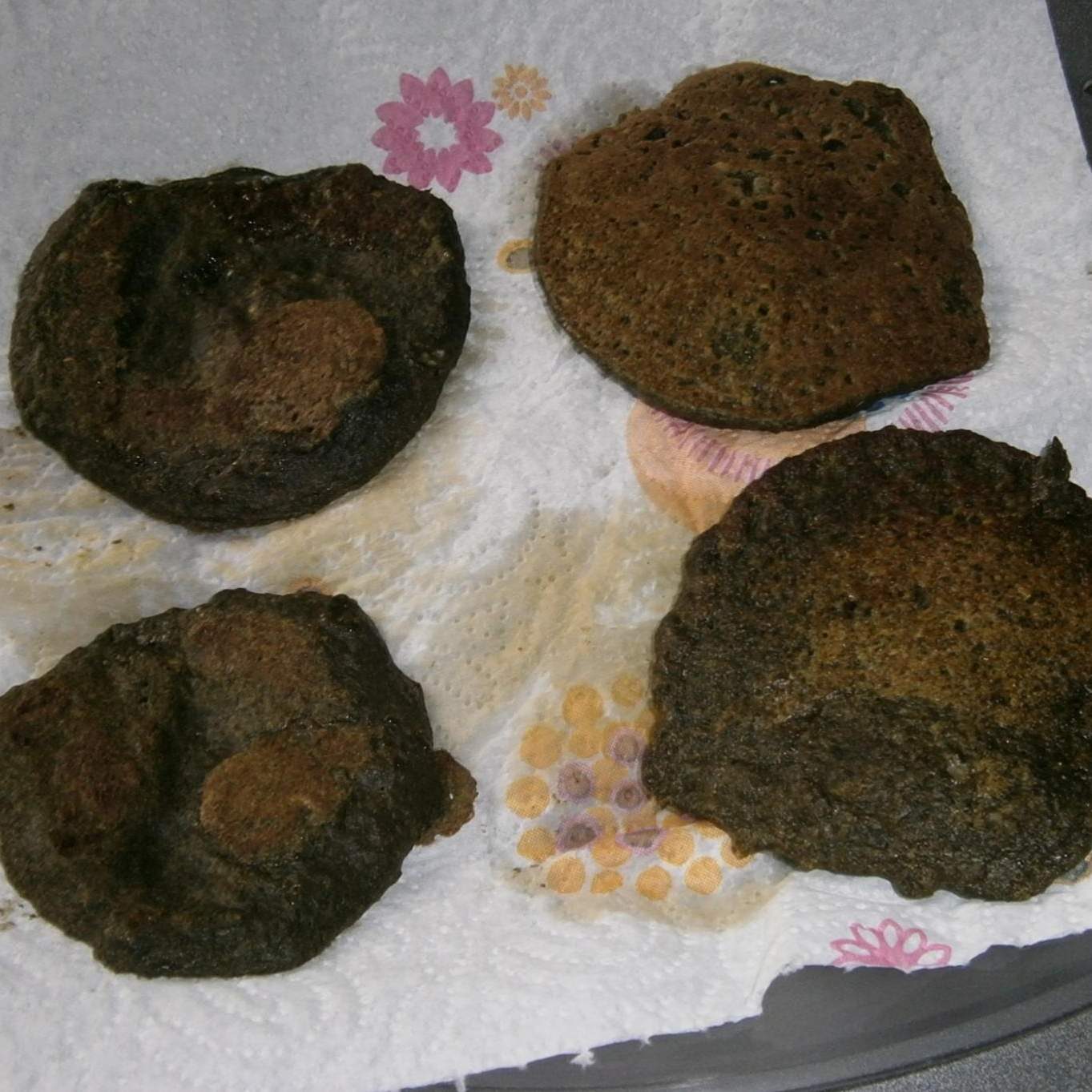 Galettes pomme de terre/feuilles de blettes