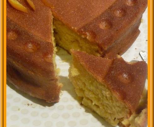 Gâteau à l'orange ultra fondant