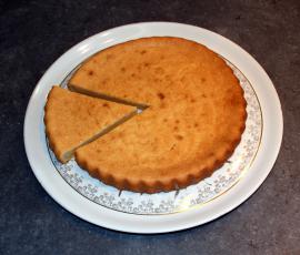 Gateau à la crème de mon enfance