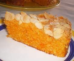 Gâteau amande carotte canelle (recette portugaise)