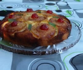 Gateau ananas au rhum