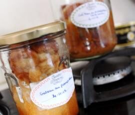 Gâteau au fromage blanc en bocaux