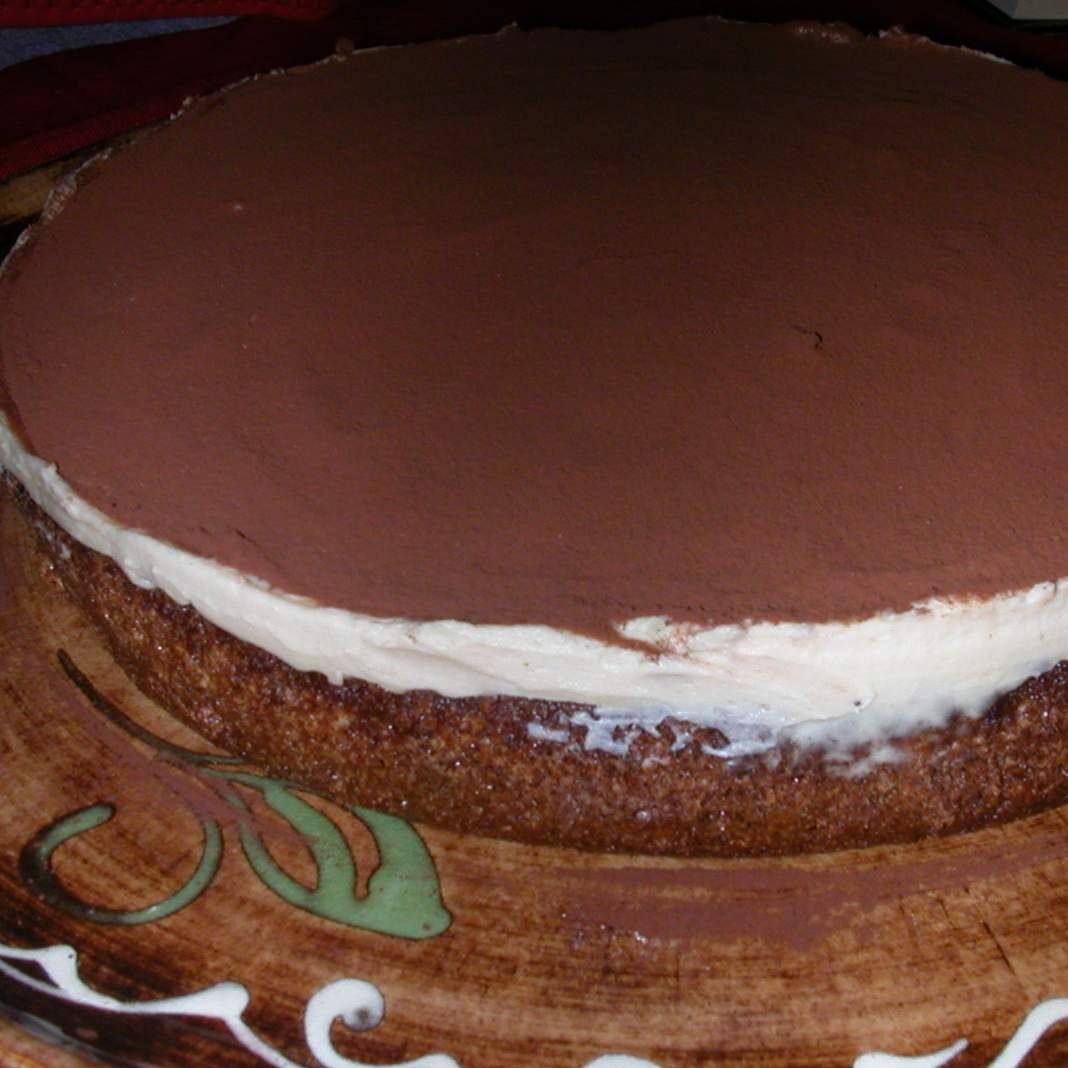 Gâteau aux noix et mascarpone