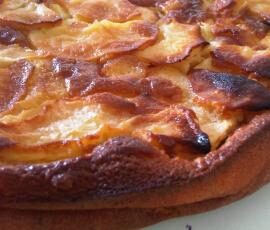 Gâteau aux pommes façon clafouti