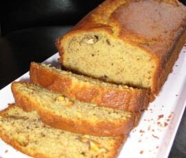 Gâteau bananes et noix