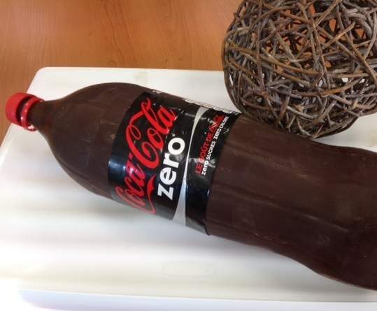 Gâteau bouteille de coca