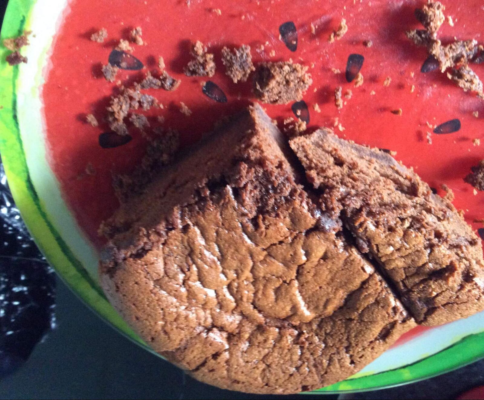 Gateau chocolat carambar