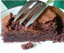 Gâteau croquant-gourmand au chocolat et beurre salé