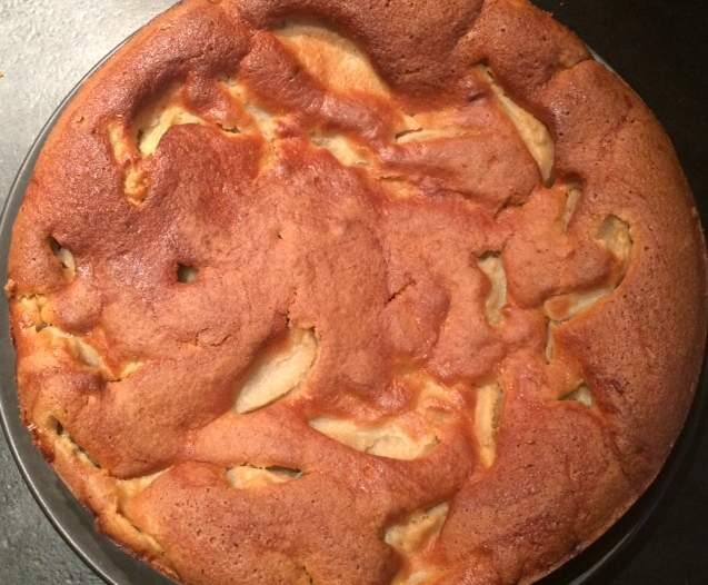 Gateau de poires au muscat