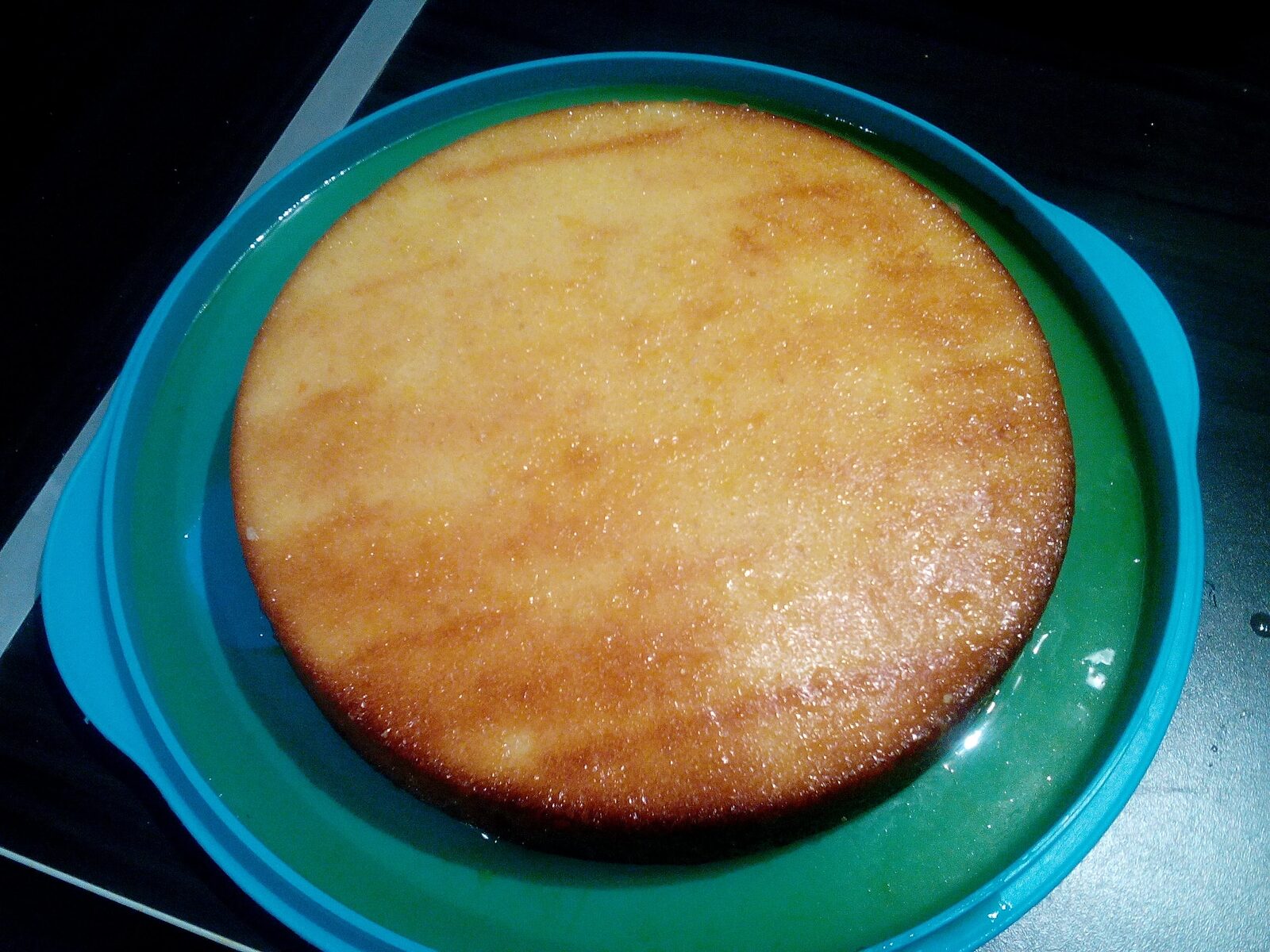 Gâteau de semoule à l'orange