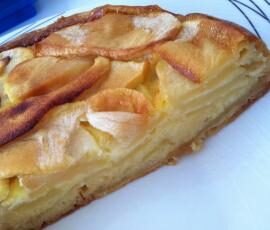 Gâteau fondant aux pommes