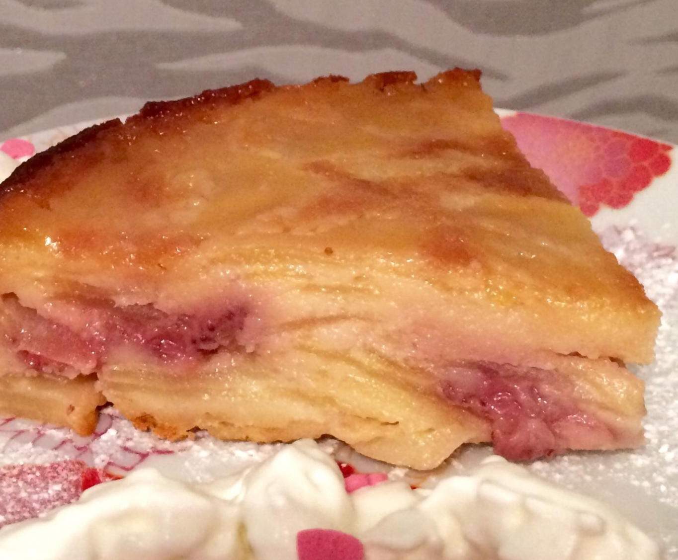 GÂTEAU INVISIBLE POMME FRAISE