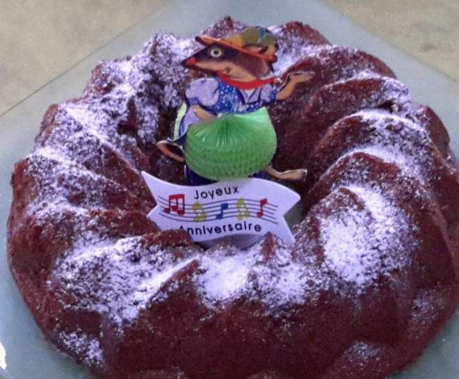 gâteau léger au chocolat au lait
