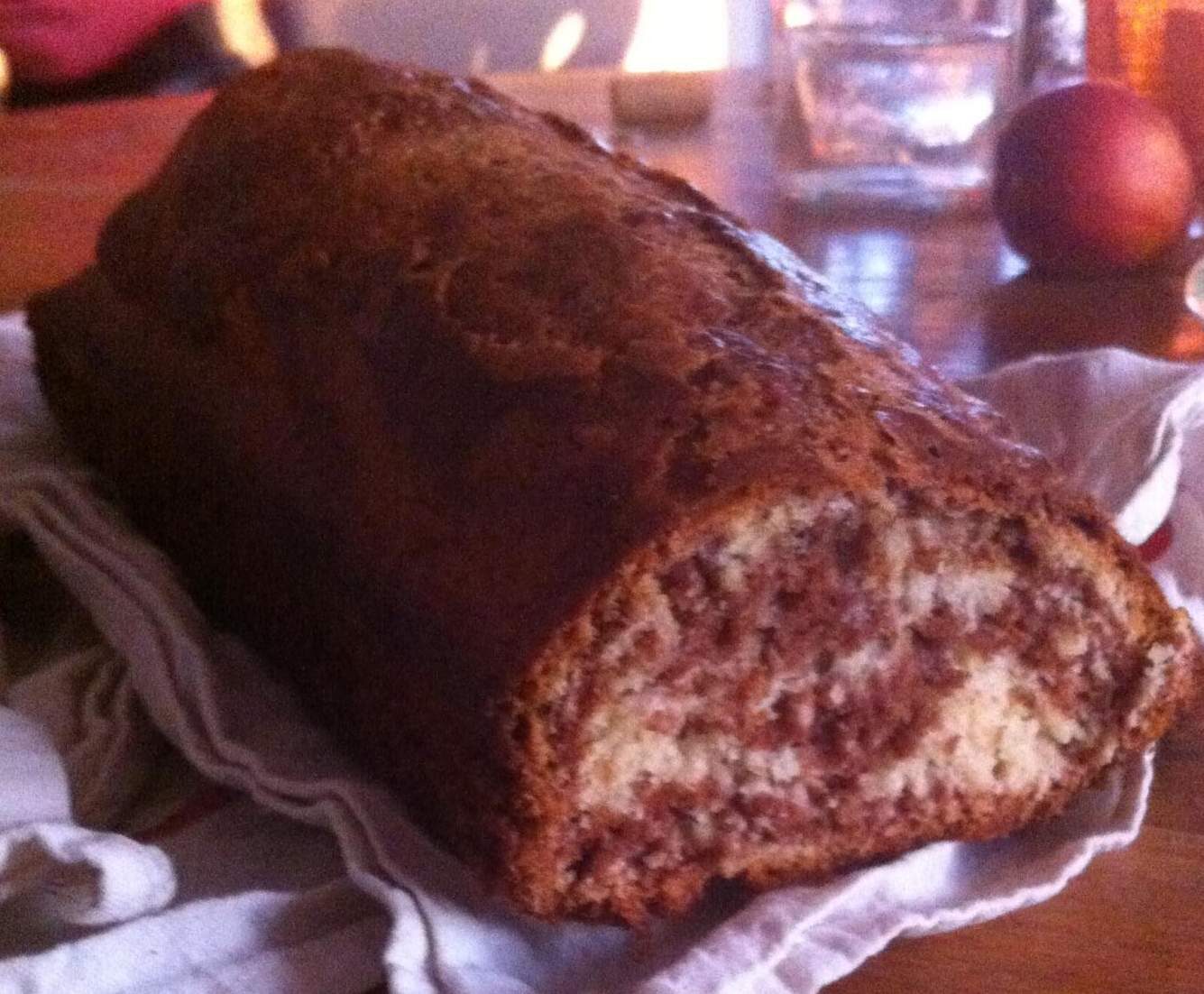 gâteau marbré chocolat