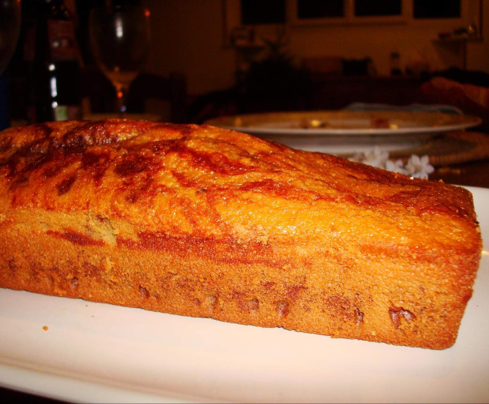 Gâteau marbré sans lait
