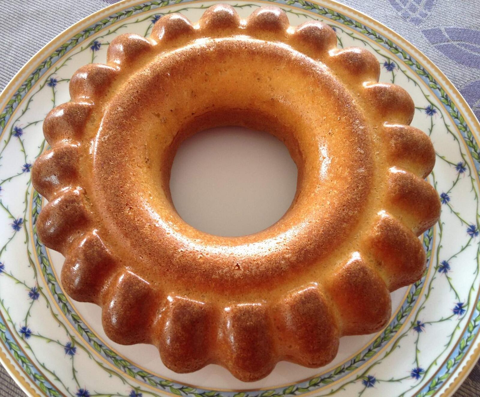 Gâteau moelleux mascarpone et citron