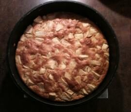 gateau rapide aux pommes