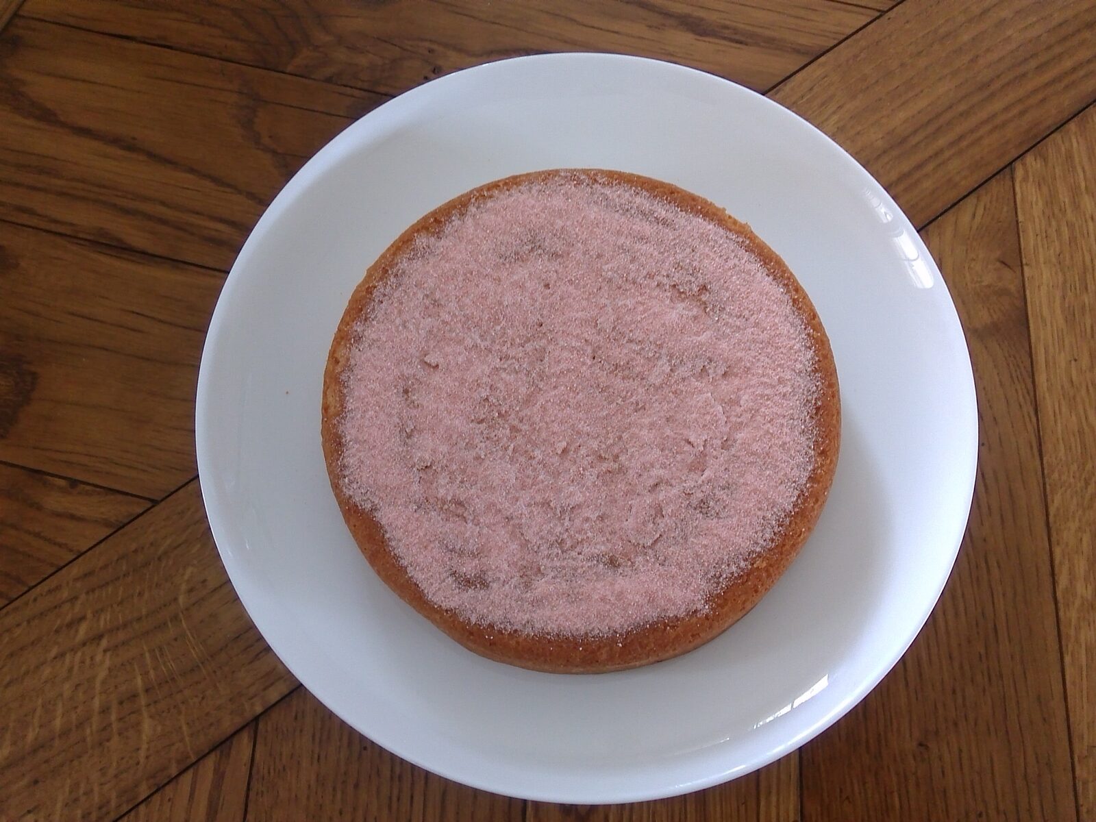 Gâteau rose de reims