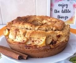 Gâteau yaourt pomme cannelle