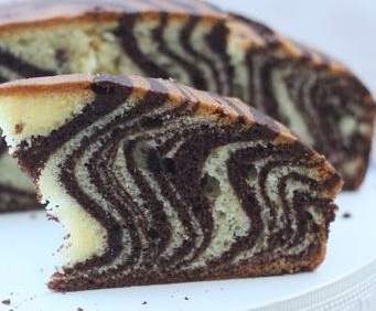 Gâteau zébré