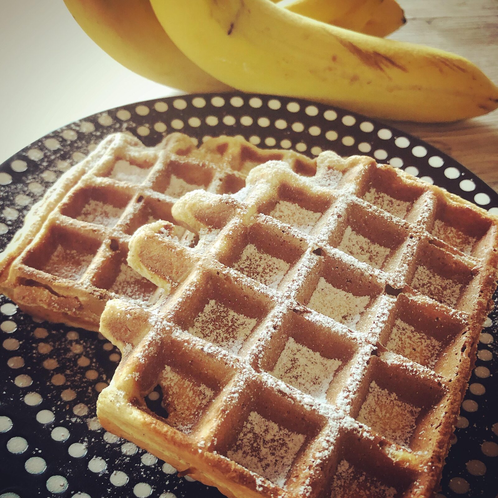 Gaufre light à la banane