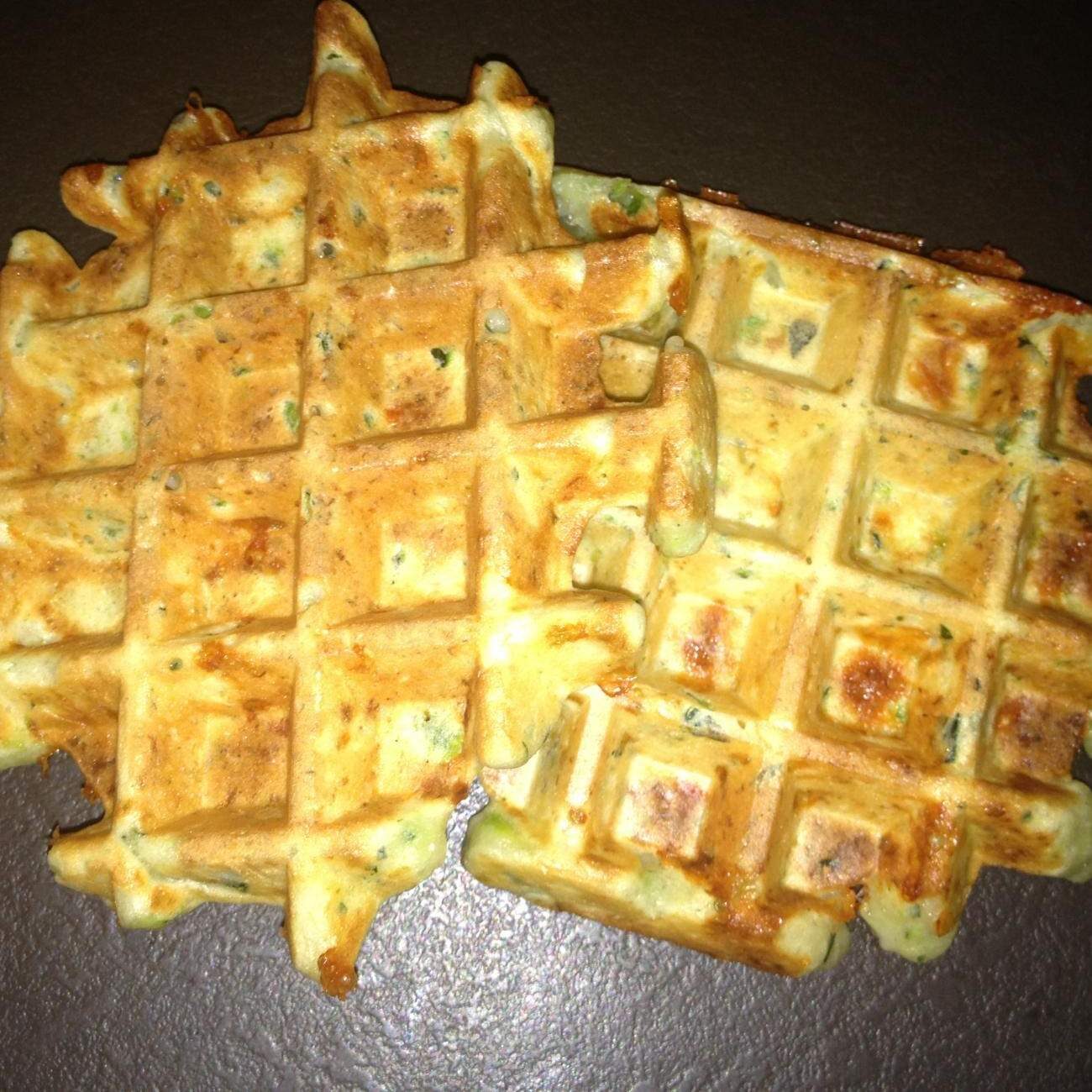 Gaufres aux légumes