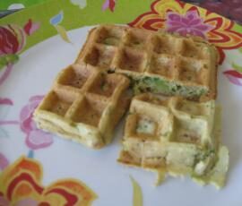 Gaufres Jambon Courgette