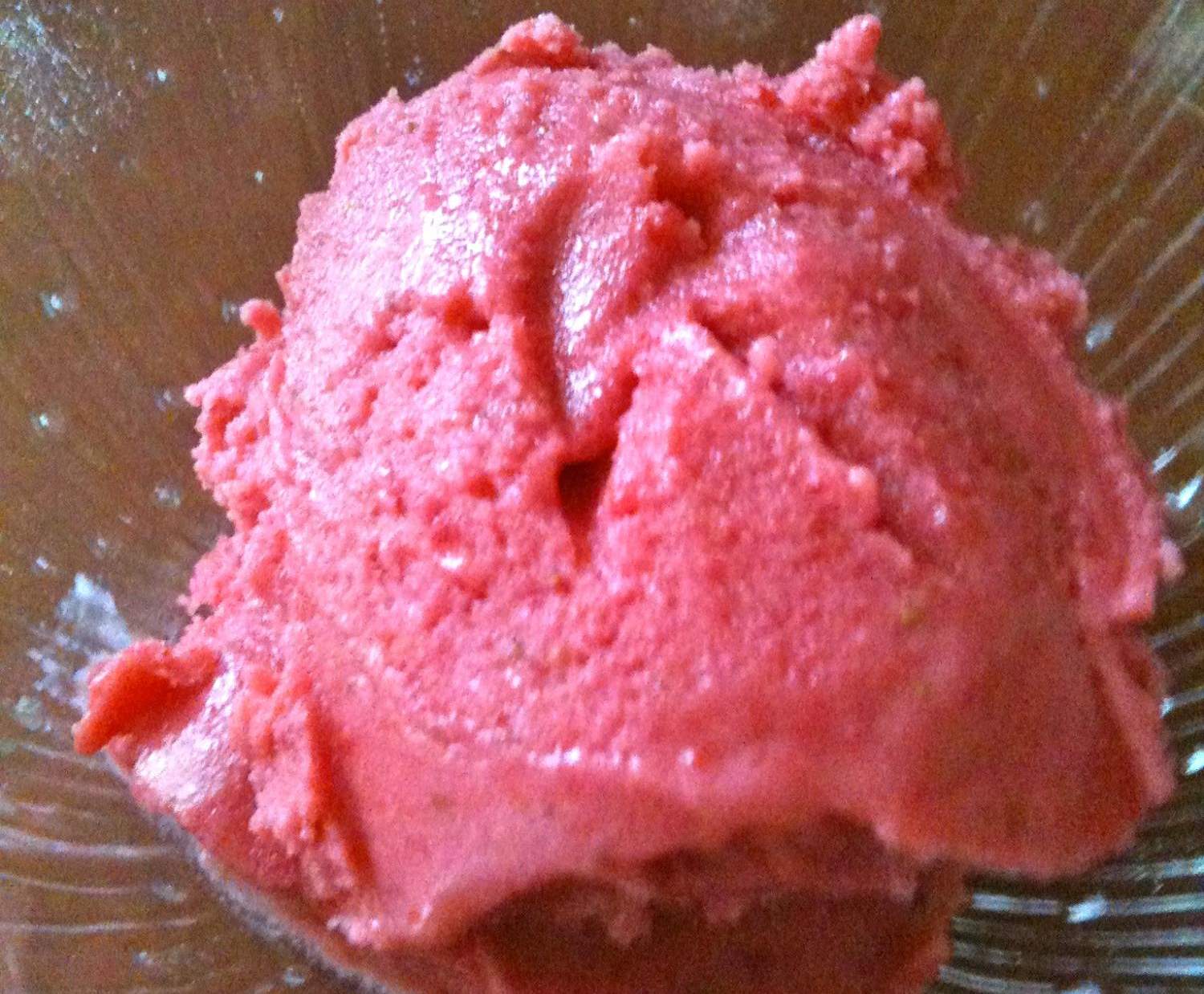 Glace à la banane ou autres fruits avec du yaourt