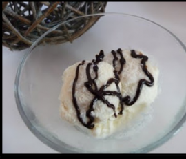 Glace à la noix de coco