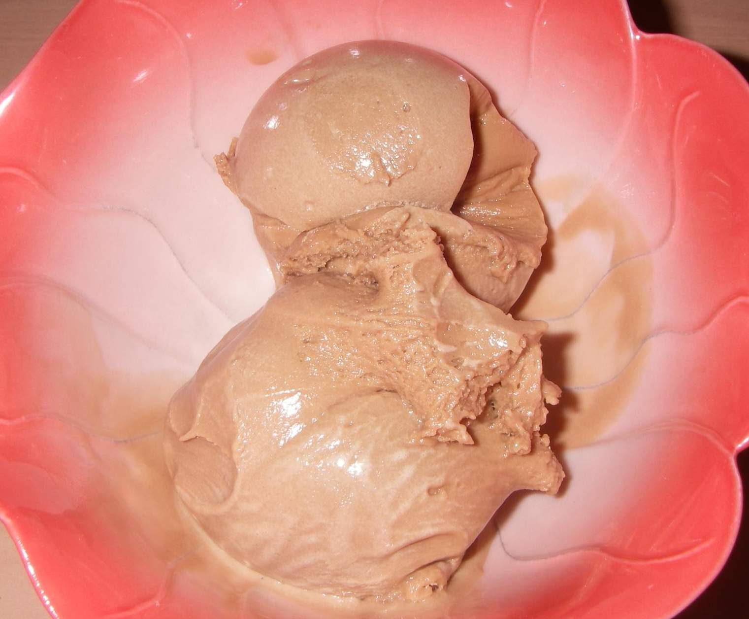 Glace aux carambars (sans oeufs)