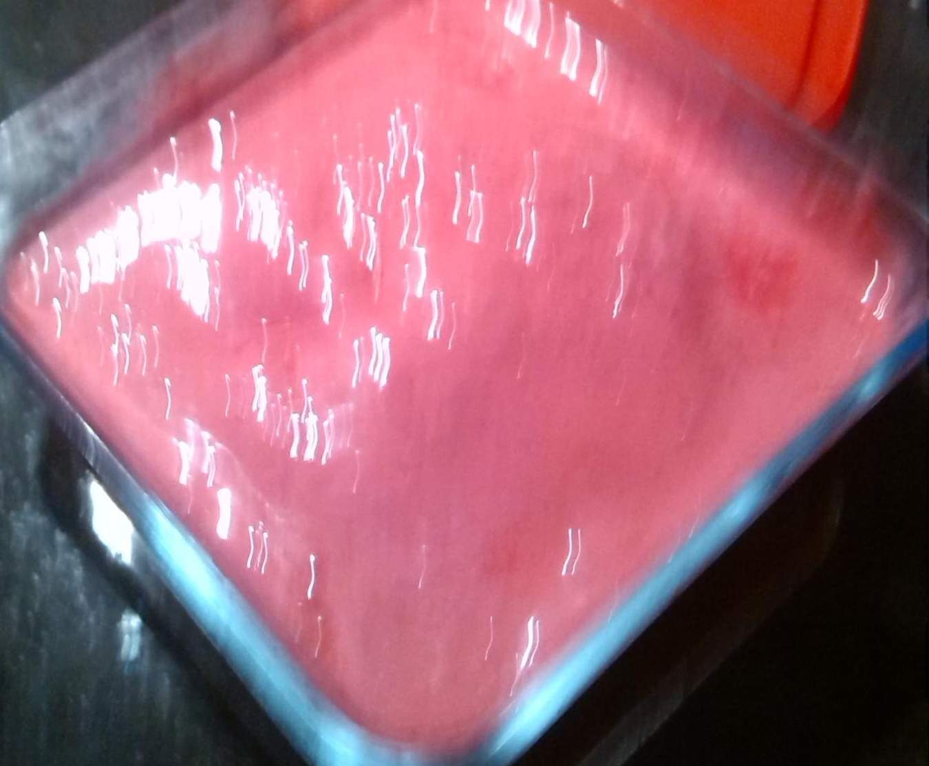 Glace aux groseilles