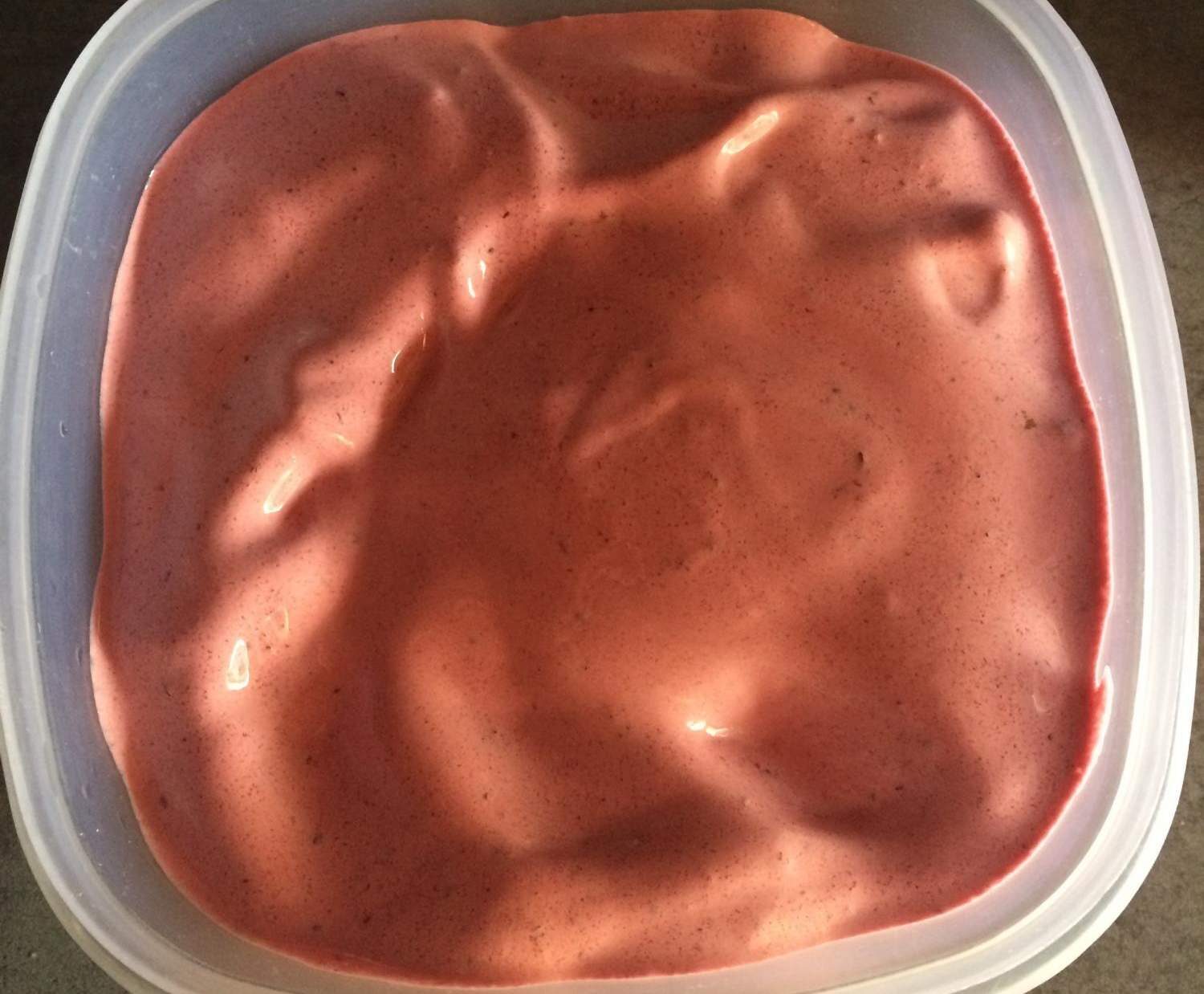 Glace cerise