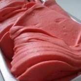 Glace italienne à la fraise