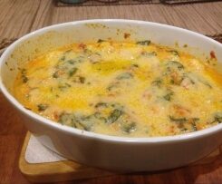 Gnocchis crémeux au pesto rouge