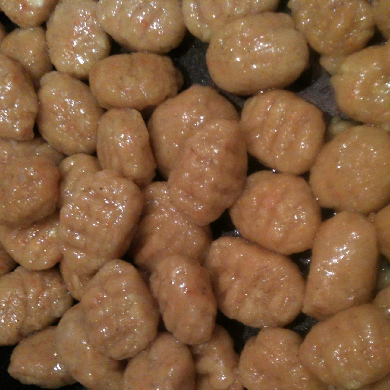 Gnocchis de carottes à l'orange