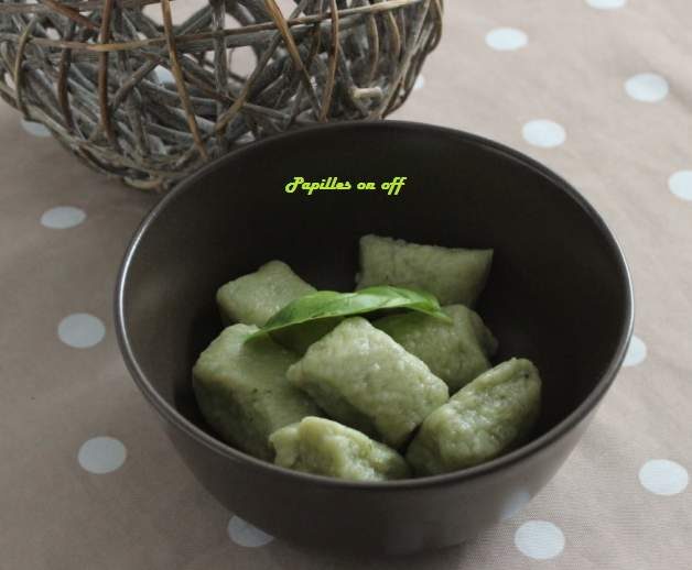Gnocchis maison aux pommes de terre et pesto