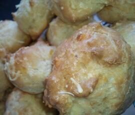 Gougères aux lardons