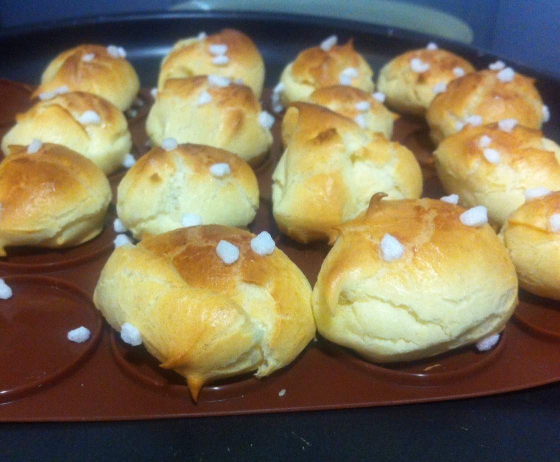 Gougères qui gonflent