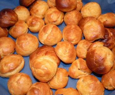 Gougères (sans blé, sans protéines de lait de vache)