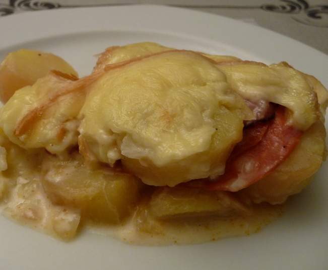 Gratin à la raclette