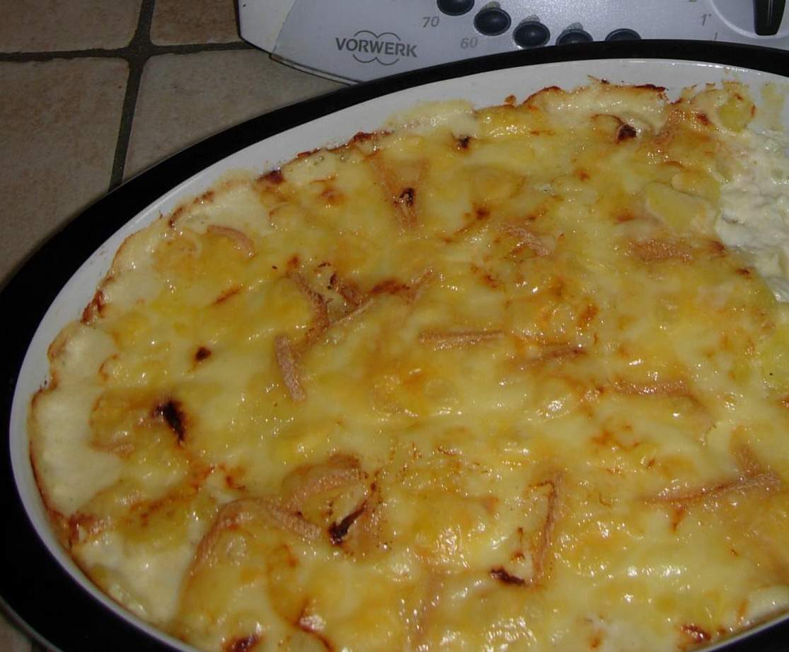 gratin à la raclette