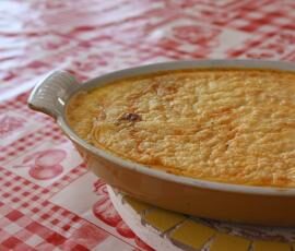 Gratin aux fruits de mer et au tofu
