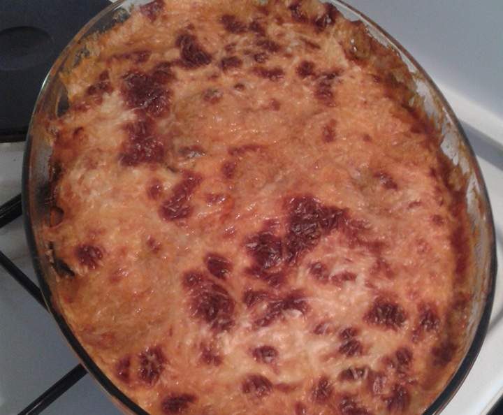 Gratin d'aubergines façon moussaka
