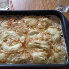 gratin dauphinois au fromage de Langres