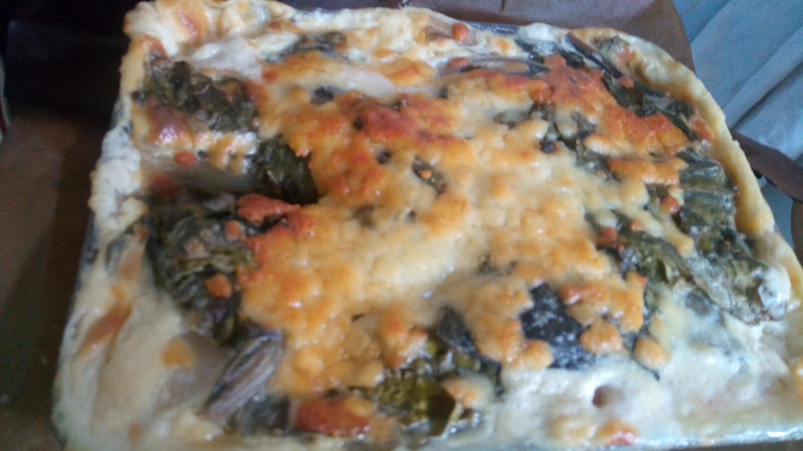 GRATIN DE BLETTES ET POMME DE TERRE